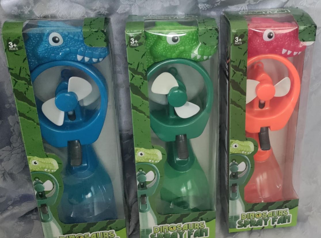 Dinosaur Misting Fans