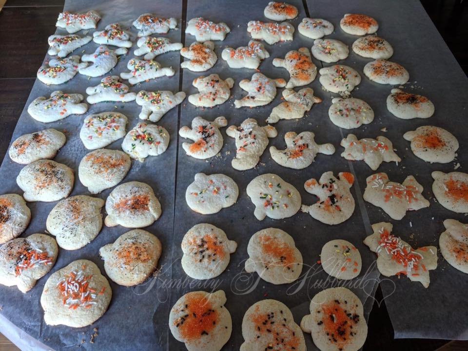 Halloween Cookies With Sprinkles